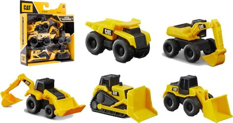 set of mini dumper and mini excavator|CAT Construction Toys, Little Machines 5pk Truck Toy Set, .